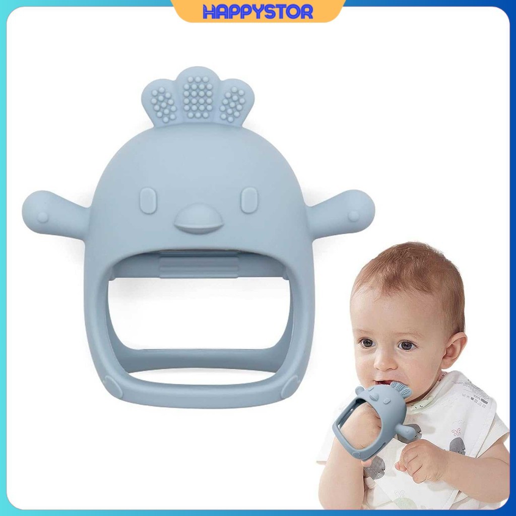 Baby Teether Toys Silicone Chewable Hand Breast Feeding - PL10