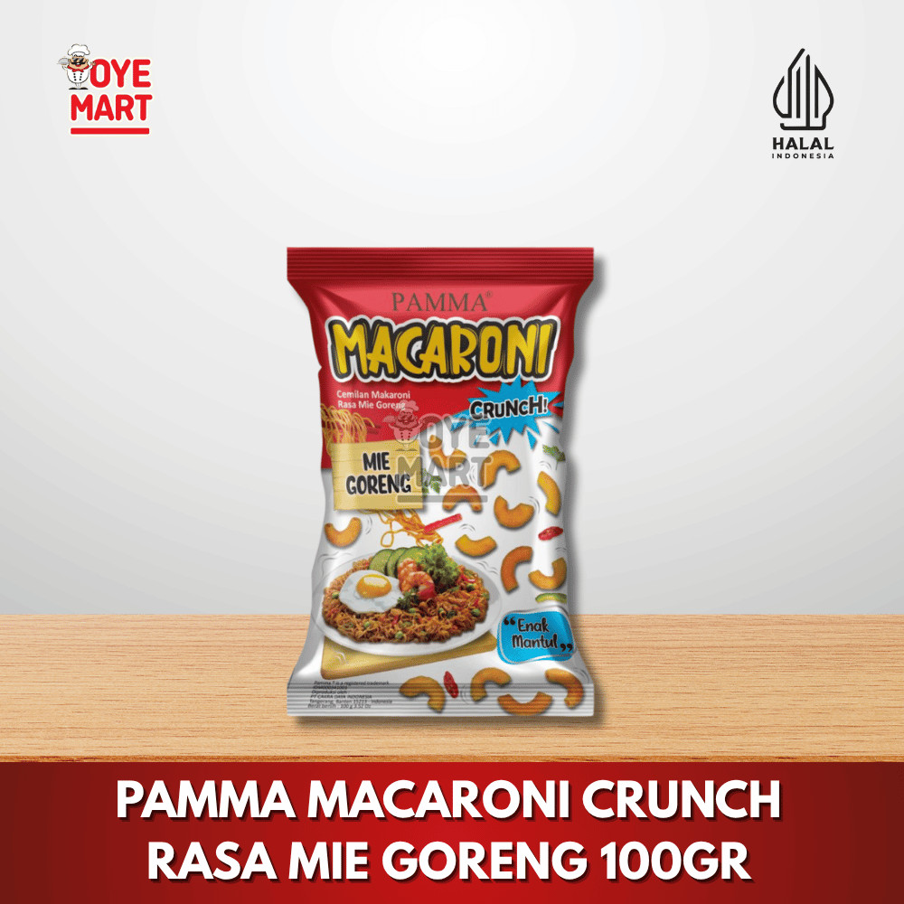 

PAMMA MACARONI CRUNCH 100GR/CEMILAN SNACK MAKARONI