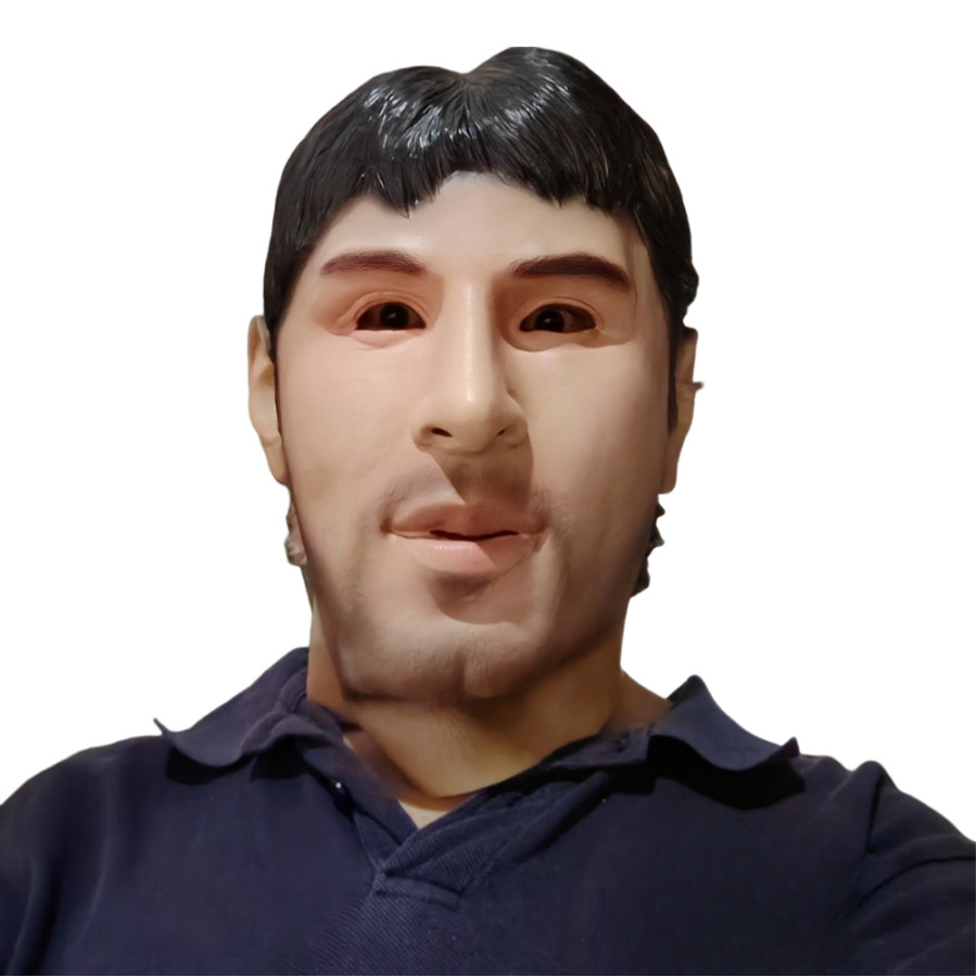 Masquerade Mask Full Face Halloween Masks for Parties Ball stars Masks Cosplay Anime Realistic Latex