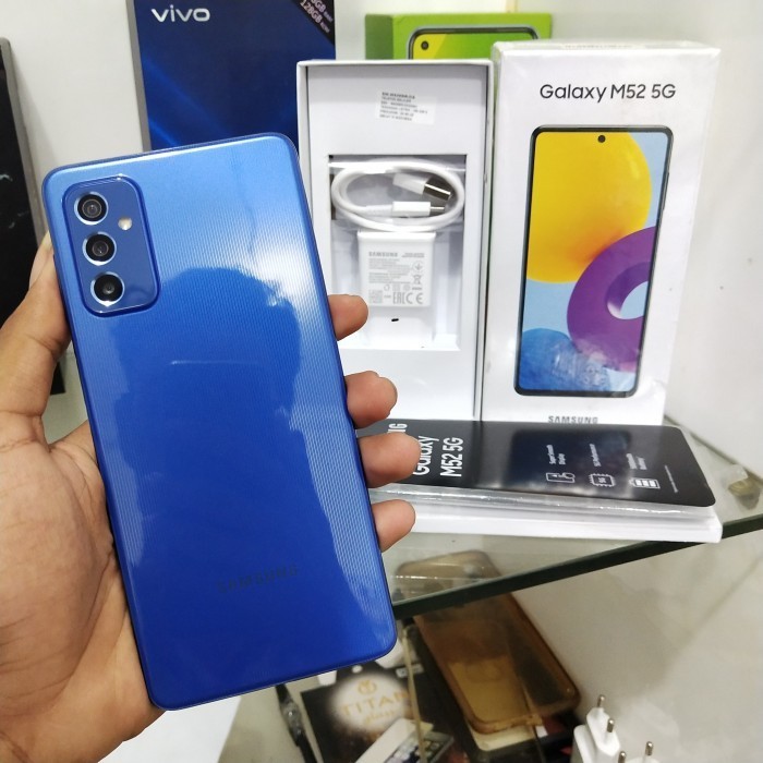 Samsung M52 5G Ram 8 Rom 128GB Second Resmi
