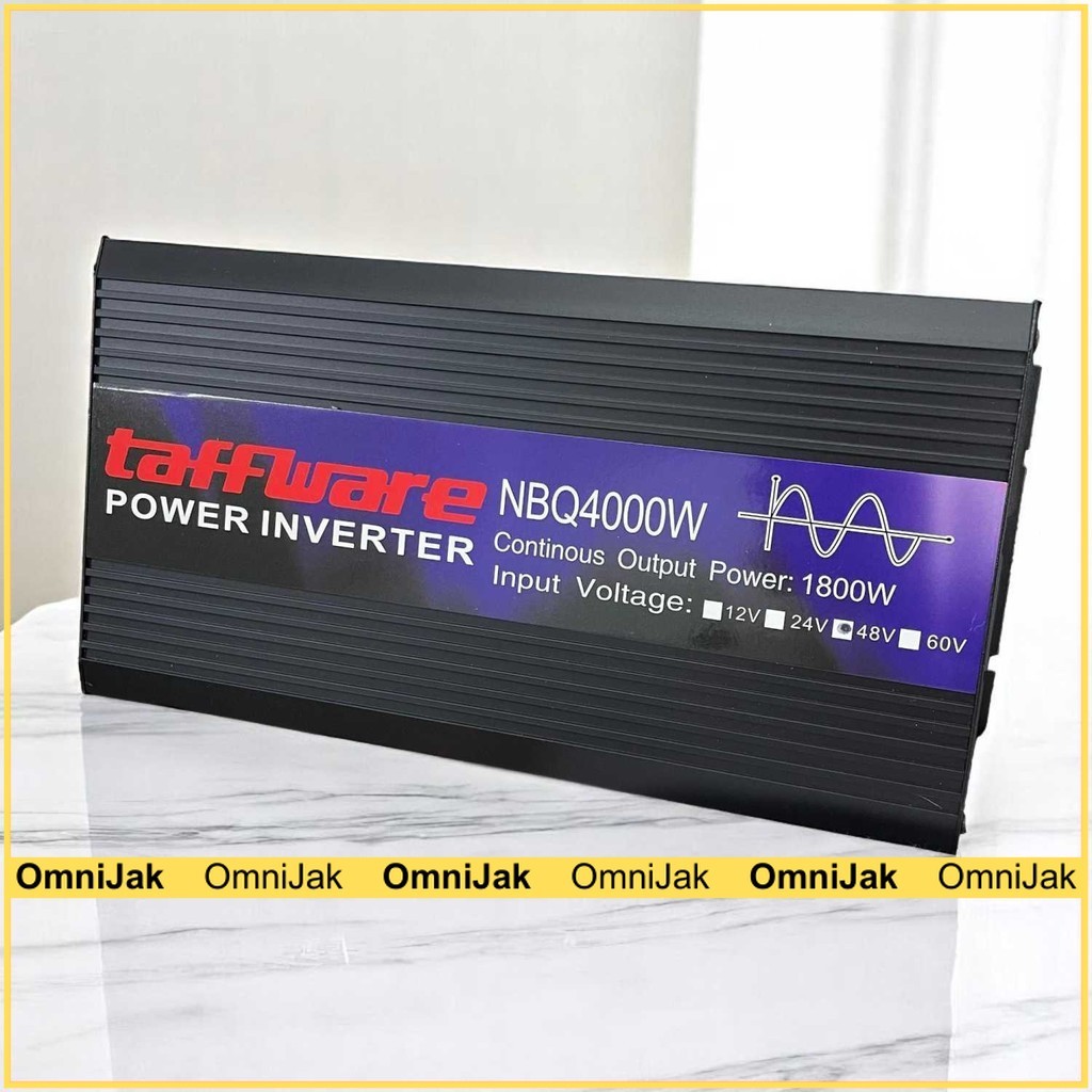 Taffware Power Inverter Mobil Pure Sine Wave DC 48V to AC 220V 4000W - NBQ4000W
