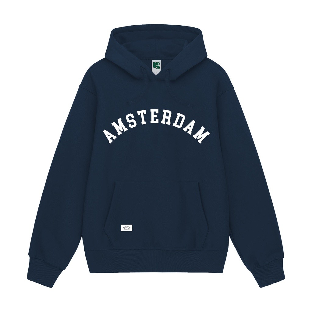 Russ Sweater Hoodie Amsterdam Navy Blue