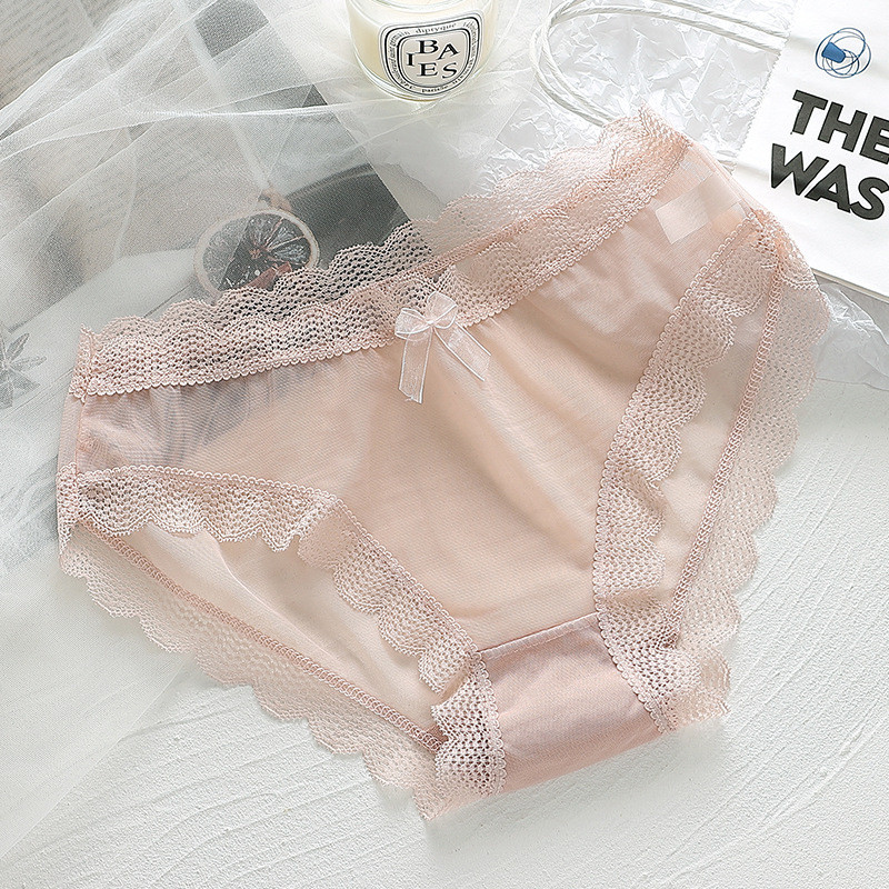 Celana Dalam Wanita RIK 0625 CD1236 Celana Dalam Wanita Seksi CD Transparan Renda Brukat Sexy Kolor 