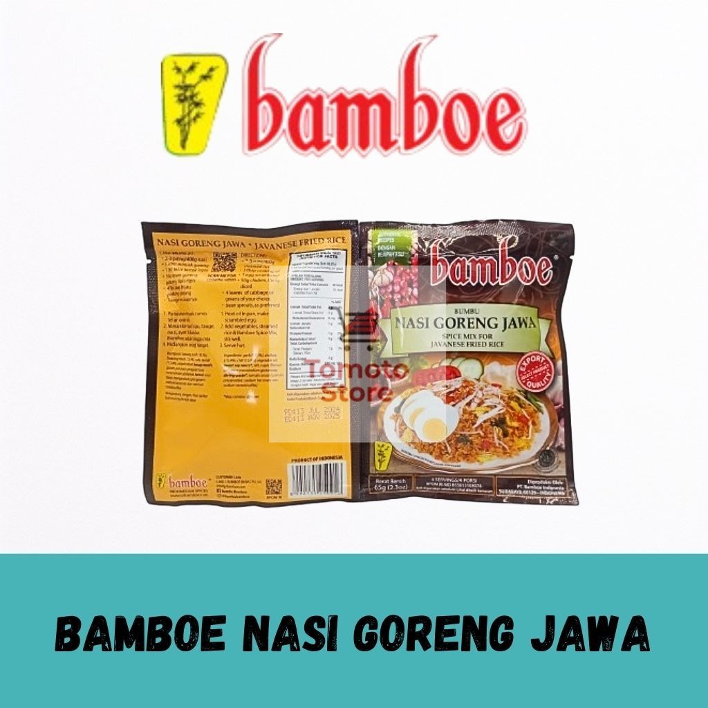 

✨ TOMOTOSTORE ✨ BAMBOE Bumbu Nasi Goreng Jawa