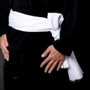 FREE GELANG DAN STICKER Sabuk Putih Pencak Silat - Sabuk Mori Duplikat PSHT - Sabuk Gasmi realpict #