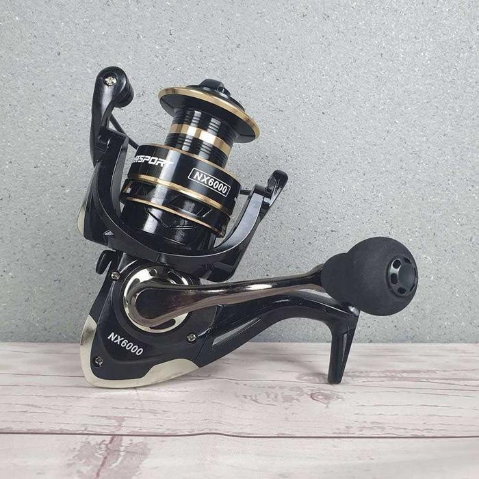 Reel Pancing Yumoshi BK Hitam Metal - BK4000