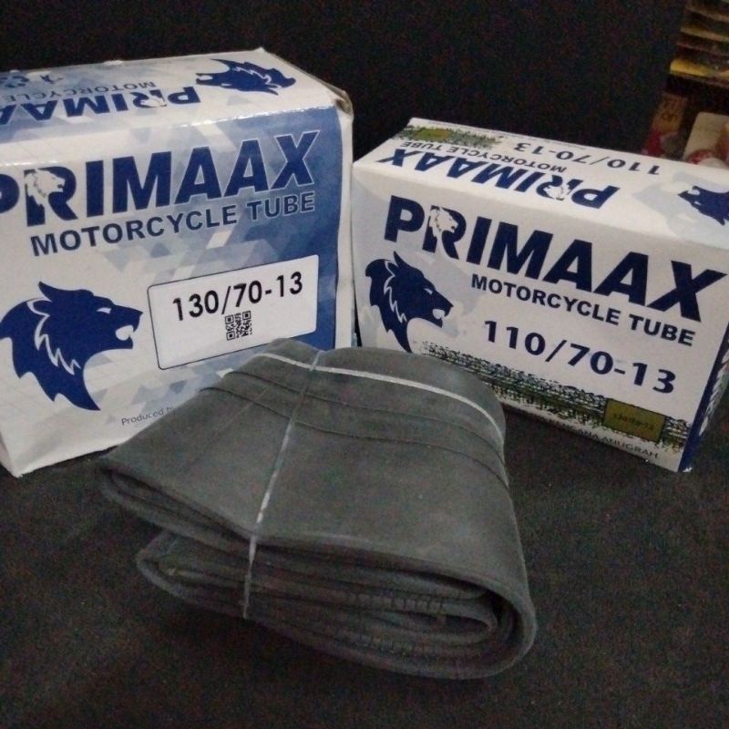 Ban Dalam Motor Ring 13 PRIMAAX TUBE 110/70-13 120/70-13 130/70-13 140/70-13 Depan Belakang For All 