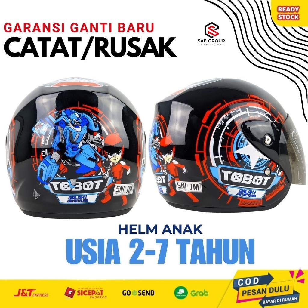 Helm Anak Kecil Umur 1 2 3 4 5 6 7 Tahun Junior Perempuan Lucu