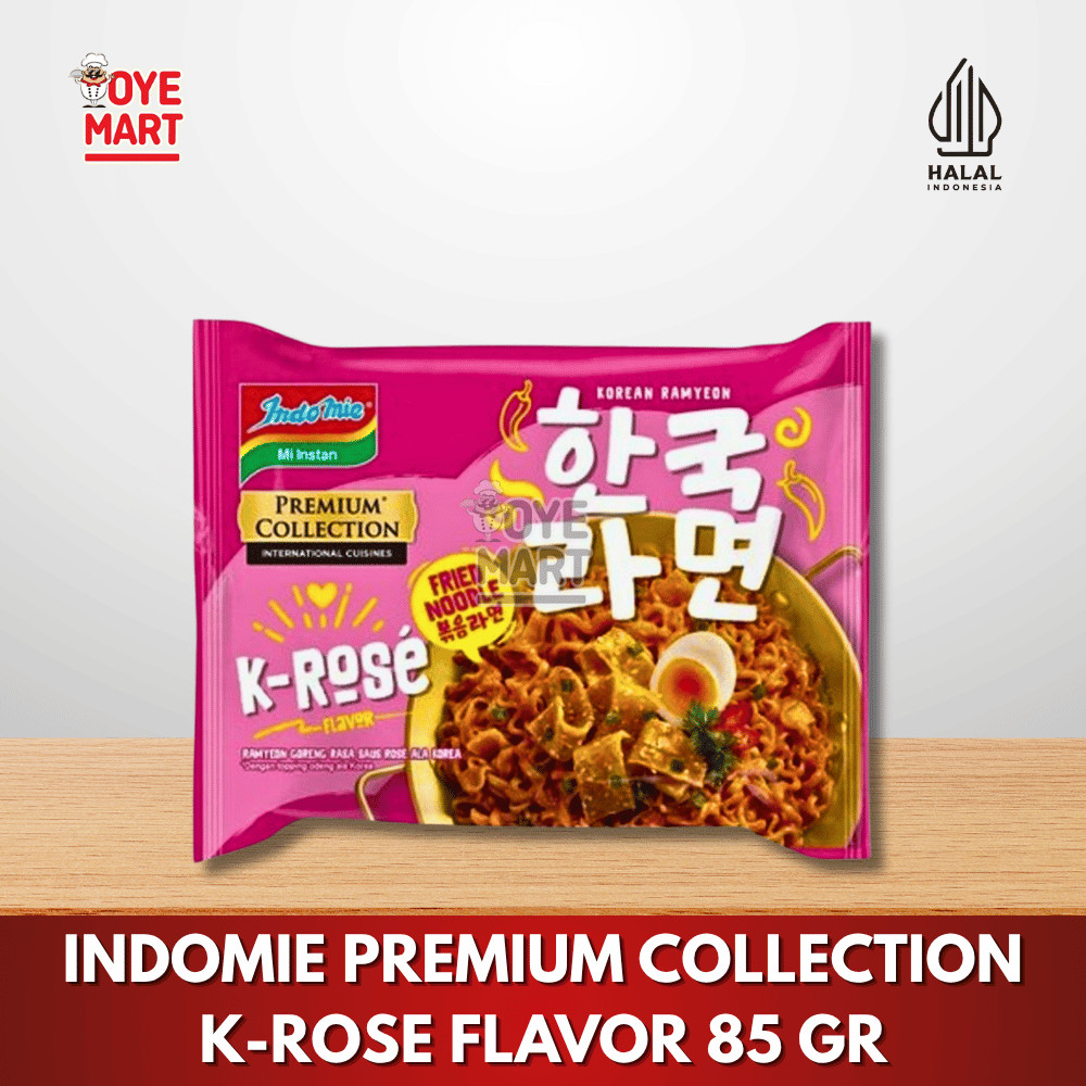 

INDOMIE PREMIUM COLLECTION K-ROSE FLAVOR 85 GR