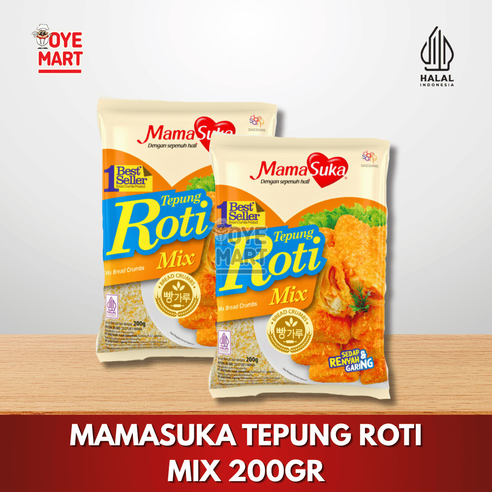 

MAMASUKA TEPUNG ROTI MIX 200GR