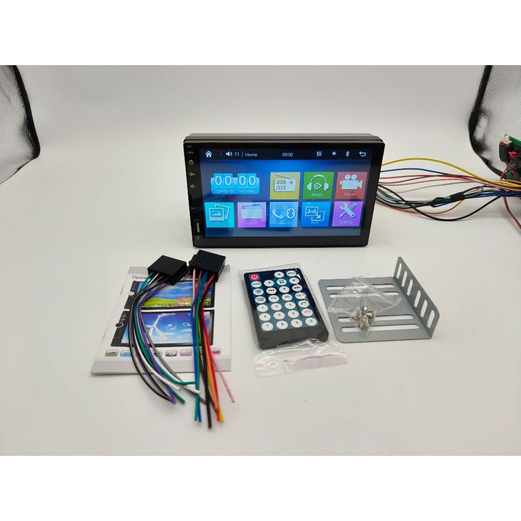 

Double Din Deckless 7 Inch Murah Head Unit Mobil Mirror Link Deckles