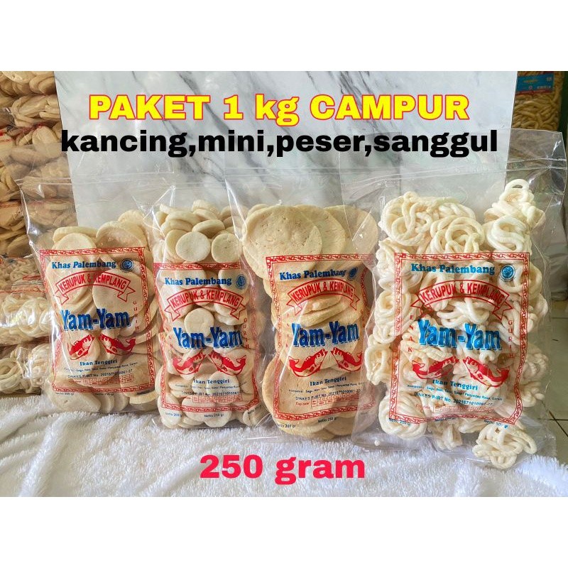 

PAKET 1 kg CAMPUR ikan super tenggiri