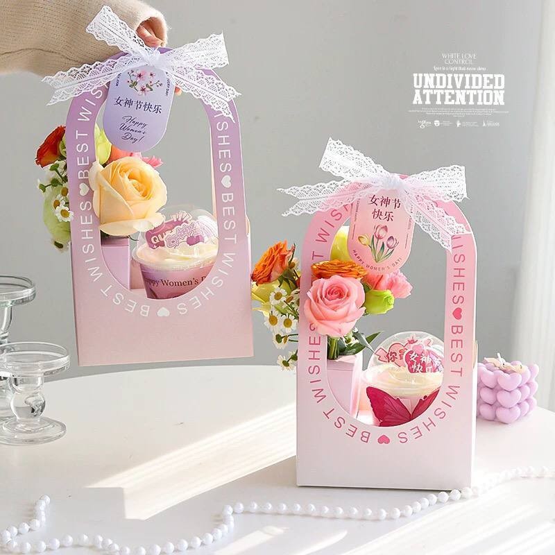 

Box Hampers Edisi Mother's Day/Paperbag Hari ibu/Box Tenteng Love Mother Day/ 1pcs Cup Plastik