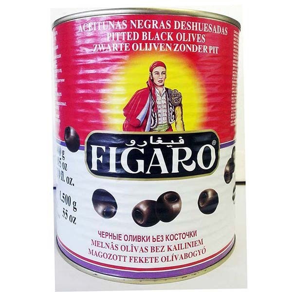 

Pitted Black Olive Figaro - 2950 GRAM