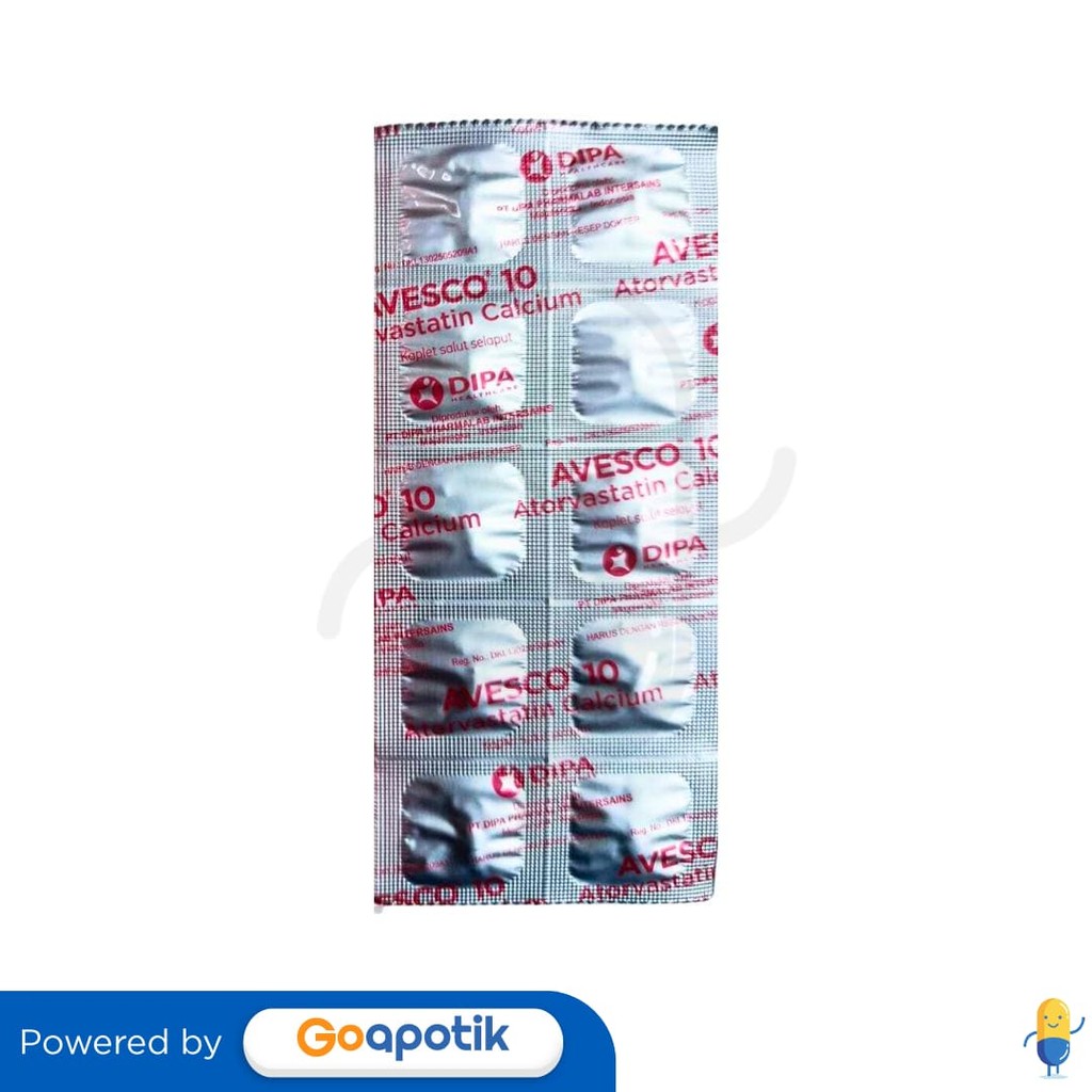 Avesco 10 Mg Strip 10 Kaplet
