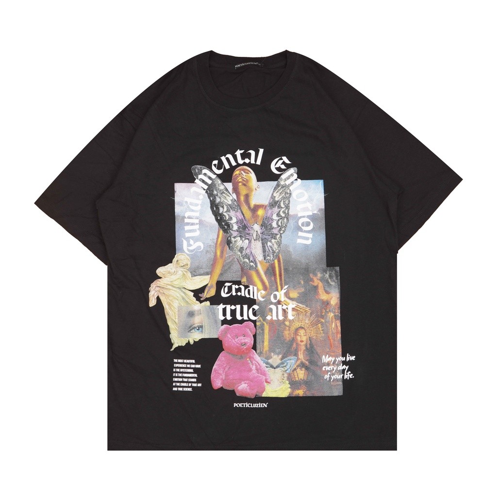 Poeticluzien T-shirt Black Cred