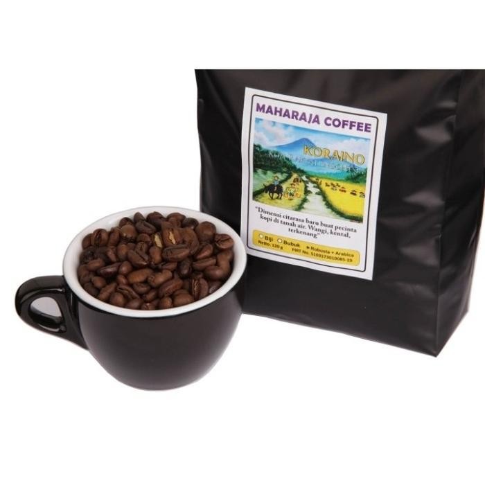 

[Promo]Best Seller Maharaja KORAINO Kopi Rakyat 1 kg Air Bubuk - Beans
