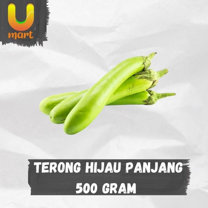 

Terong Hijau Panjang 500 gram