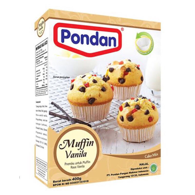 

PONDAN MUFFIN 400g - ABO