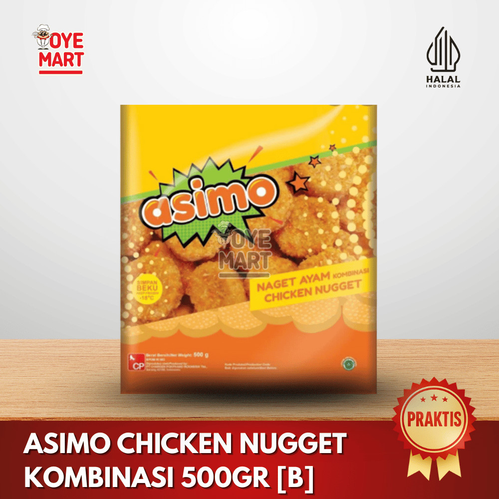 

ASIMO CHICKEN NUGGET KOMBINASI 500GR