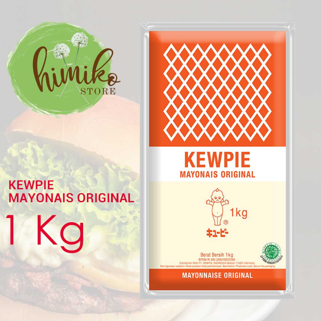 

Kewpie Original Mayonnaise Kemasan Resto 1 Kg Original murah