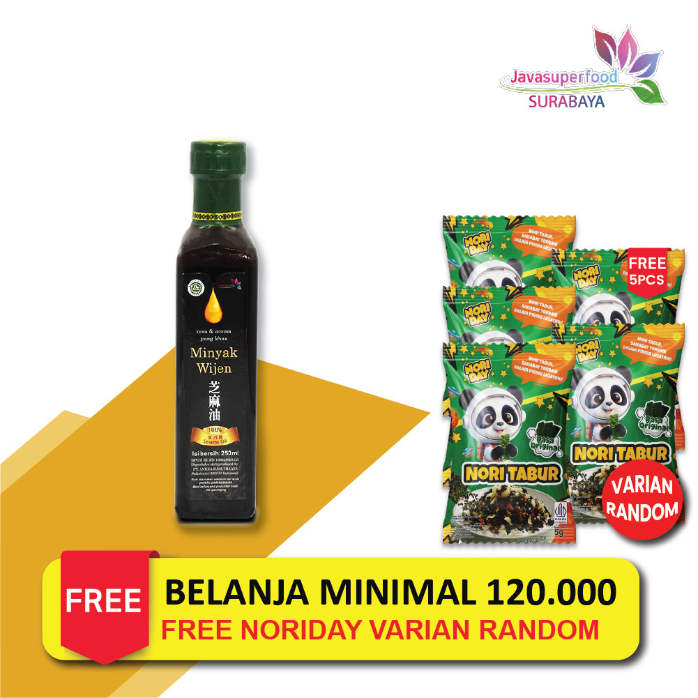 

MINYAK WIJEN 100% 250 ML / SESAME OIL KOREA murah