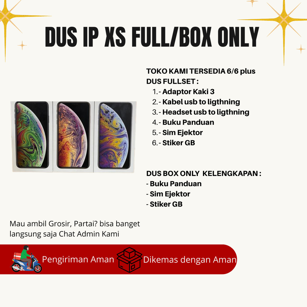 

Dusbox Kotak Xs Fullset/Box Only -Grosirdus89