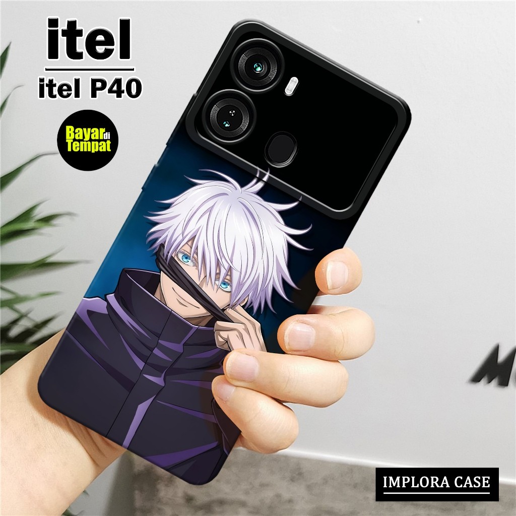 Softcase Itel P40 - Motif Anime - IMPLORA CASE - Casing Itel P40 Case Hp Itel P40 Casing & Skin Hand