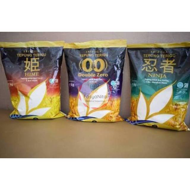 

Sriboga Tepung Double Zero 1kg - Sriboga Hime - Sriboga Ninja