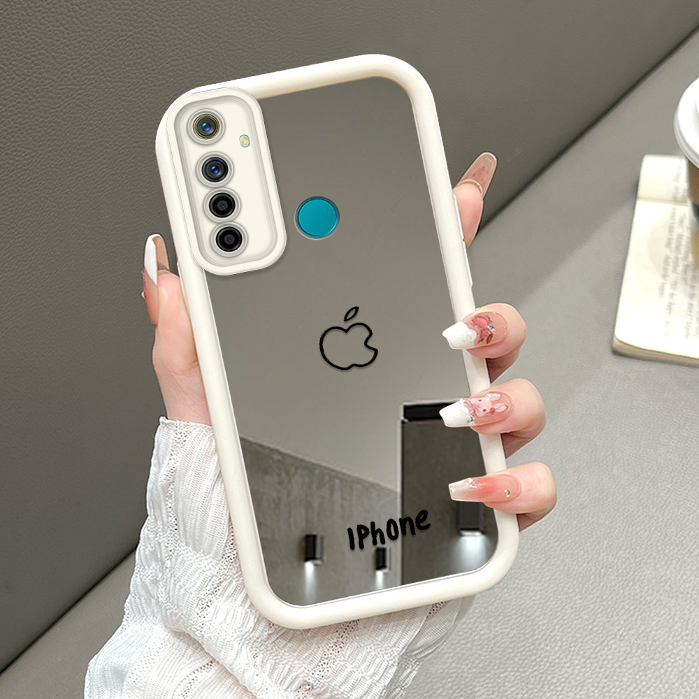 Casing Hp Untuk Realme 5 5i 5S 6i Cassing Soft Cesing Mirror JZ Fashion 8777 Softcase Silikon Phone 
