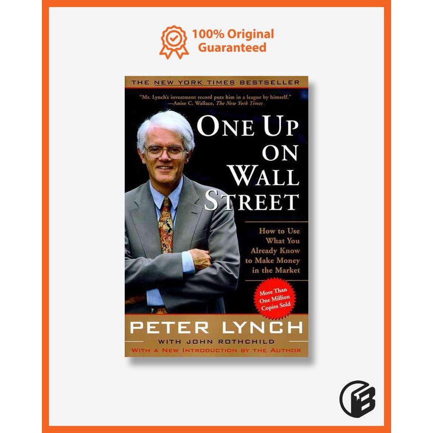 SALE Buku Import One Up on Wall Street by Peter Lynch (Original Paperback)