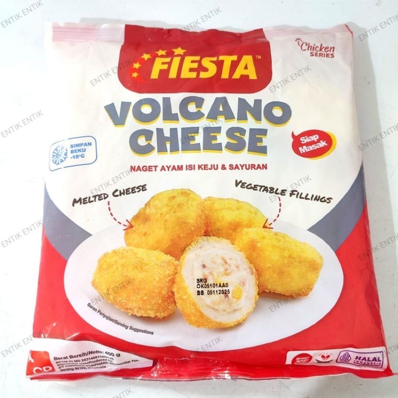 

Volcano Cheese Fiesta 400gr [ Kemasan Terbaru ]