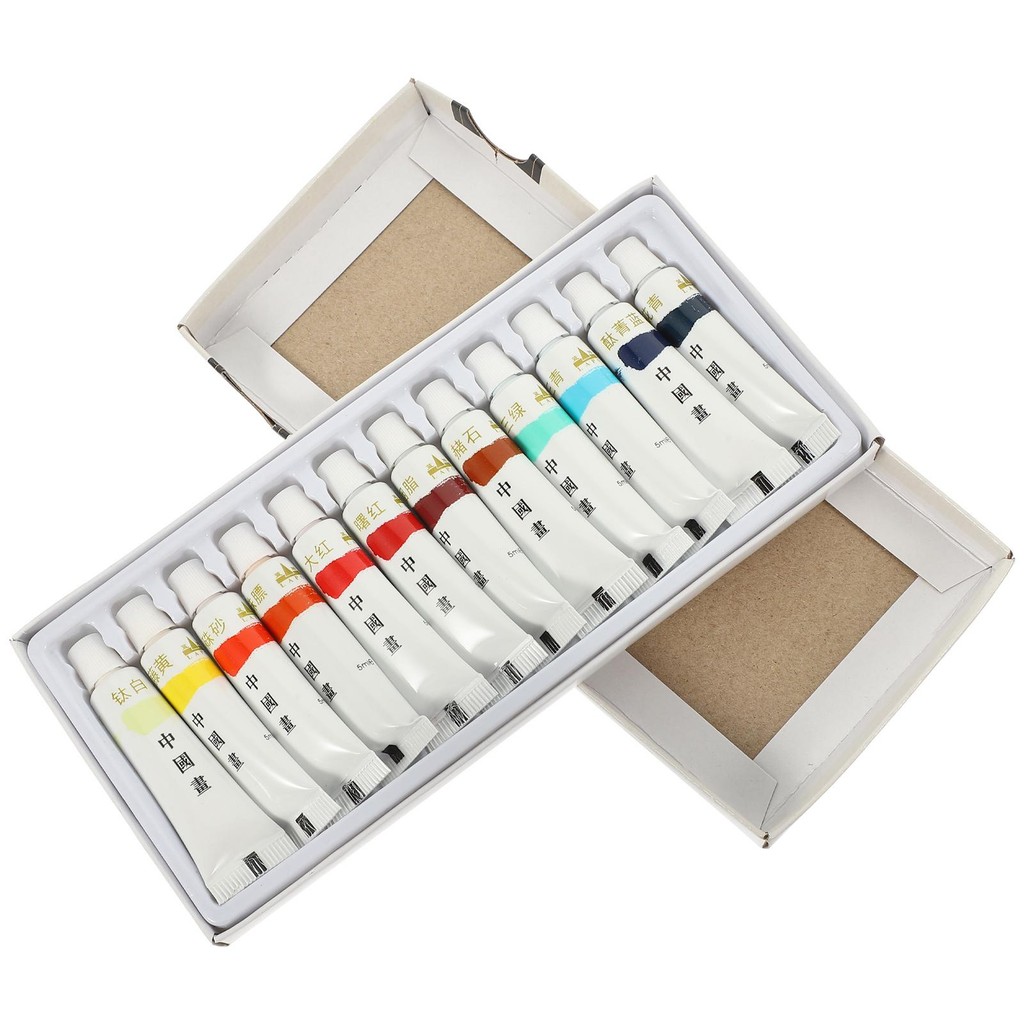 

Oriental Painting Colors Chinese Paints Ink Decorative Pigment Landscape Suite Child