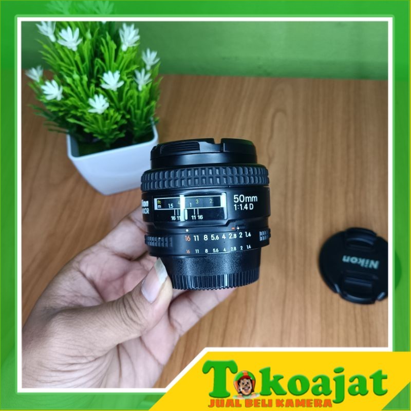 LENSA NIKON AFD 50MM F1.4 / NIKKOR AF 50MM F1.4