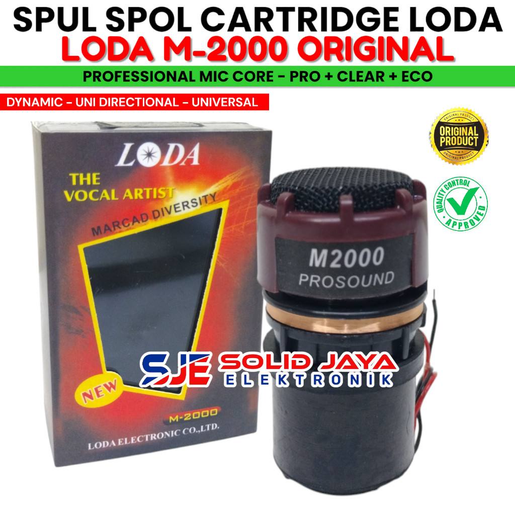 SPUL SPULL MIC LODA M2000 MICROPHONE SPOL SPOOL SPUEL CARTRIDGE KARTRIDGE ELEMEN MIK SPUL MICKRPHONE