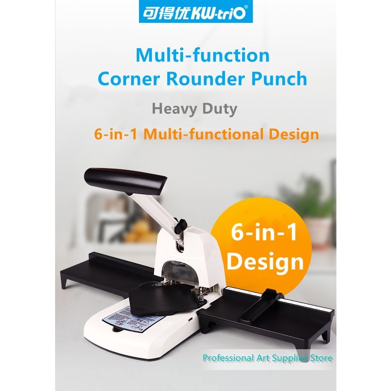 KW-TRIO 9521 corner rounder heavy duty,6 in 1 pemotong sudutORI