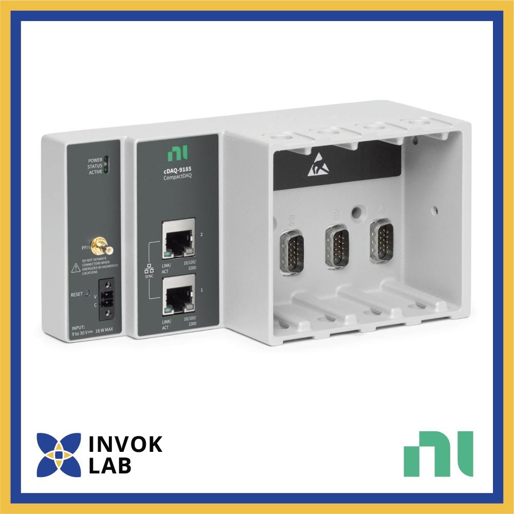 NI National Instruments cDAQ-9185 4-Slot, TSN-Enabled Ethernet CompactDAQ Chassis
