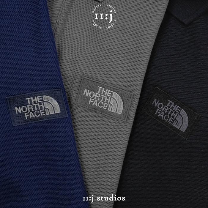 Kaos Polo The North Face Calpine Polo Shirt TNF Asli Original - Navy - Navy, S