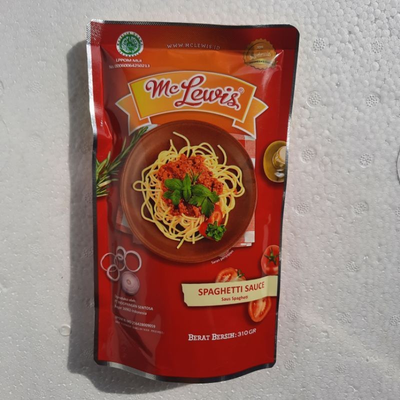 

sauce Mc Lewis spaghetti 310g - ARM