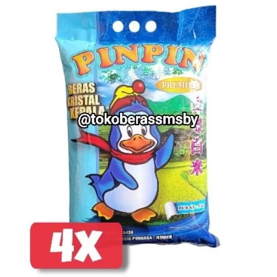 

Beras Pinpin Premium 5kg x 4Pax (20 Kg) (LEBIH HEMAT & MURAH)