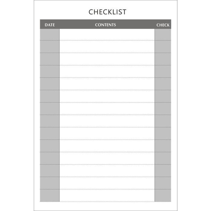 

AHHA Agenda Planner Memopad Weekly Daily Monthly Isi 40 Lembar Notes Journal Notebook - CHECKLIST