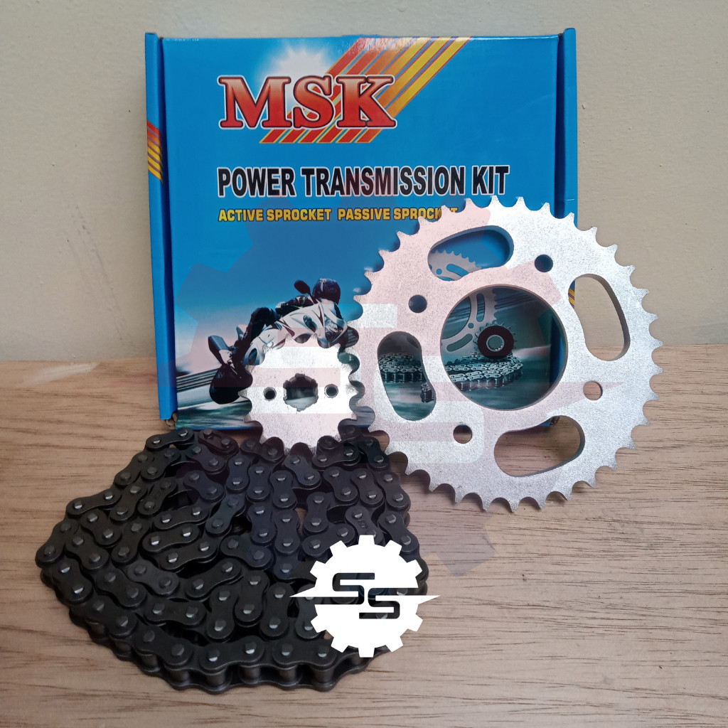 Gear set/girpaket supra X 125 H-FI 14t 36t 428x108l MSK Original