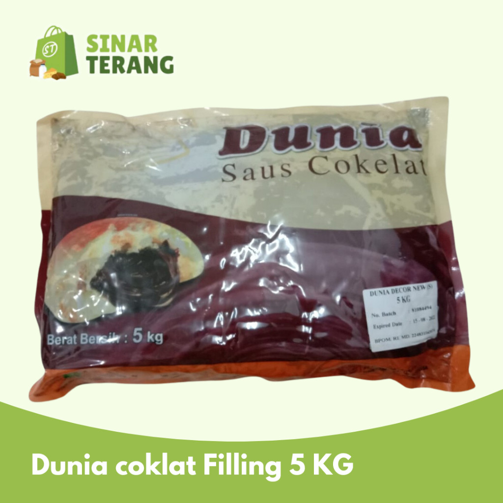 

NEW Selai Coklat Filling Jetstar / Dunia / Plaza 5kg PREMIUM