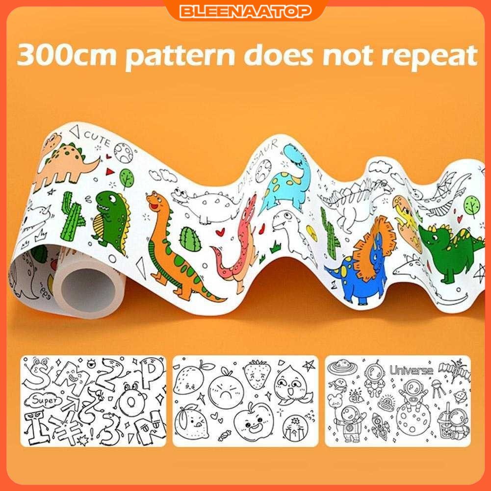 

Kertas Mewarnai Tempel Dinding Drawing Paper Roll 300cm - AM-33