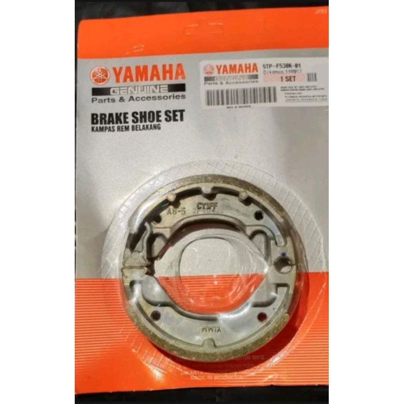 Kampas Rem Belakang Jupiter Z Grade A Super 5TP Wijaya Motor100