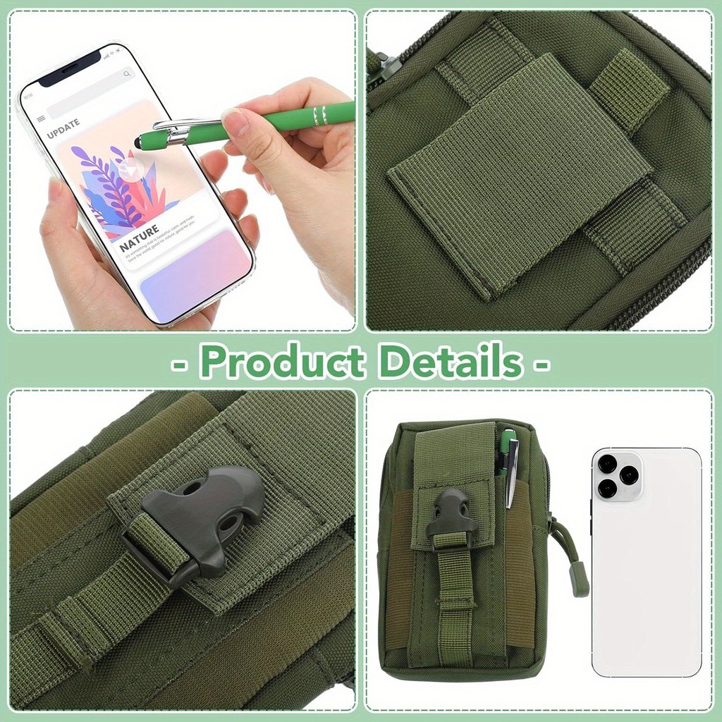 

3Pcs，1 waterproof notebook with 1 waterproof pen and 1 tactical bag waterproof organizer 3 Pocket notebook for outdoor recording