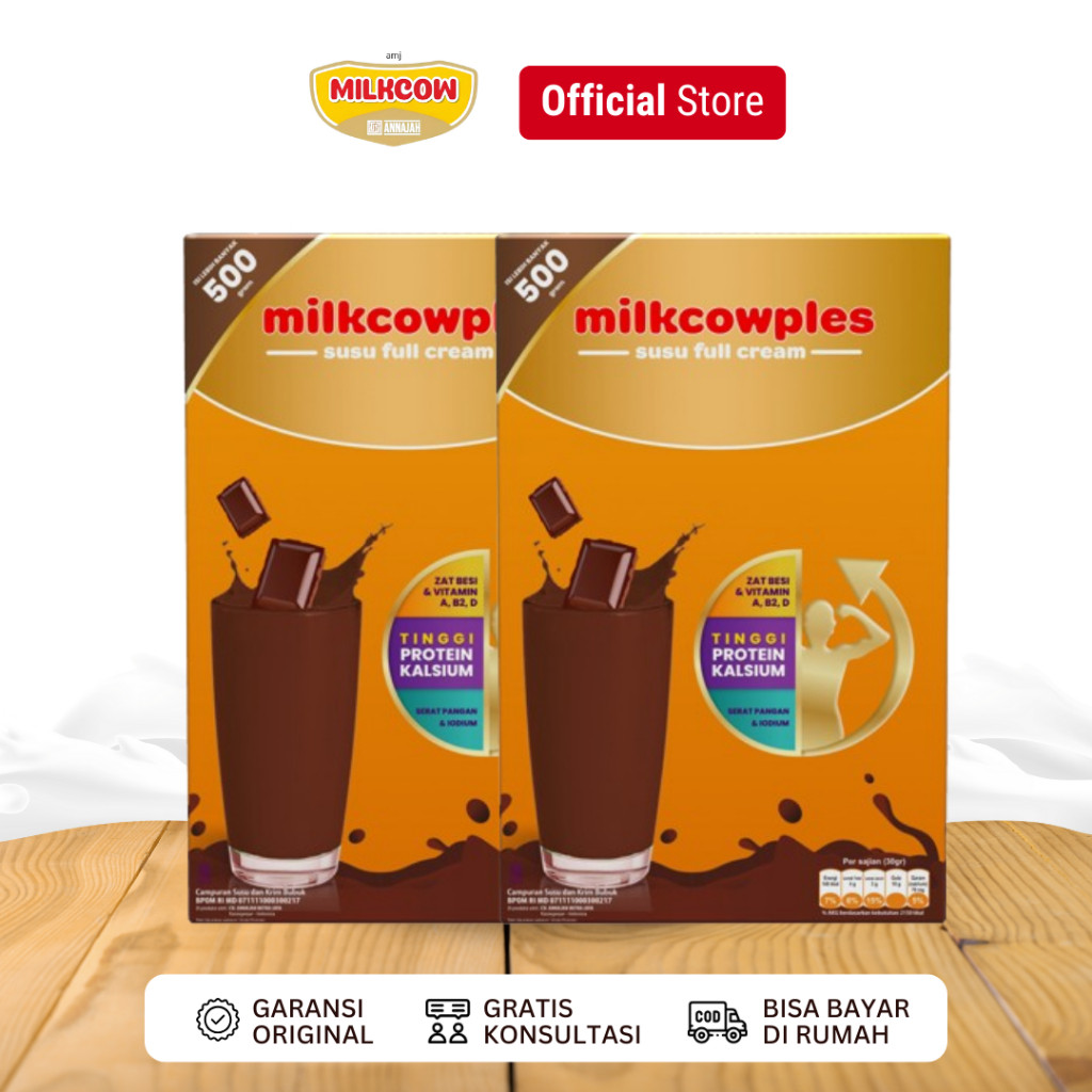 

Amj Milkcow Annajah - MILKCOWPLUS Susu Gemuk Susu Sapi Fullcream 500gram