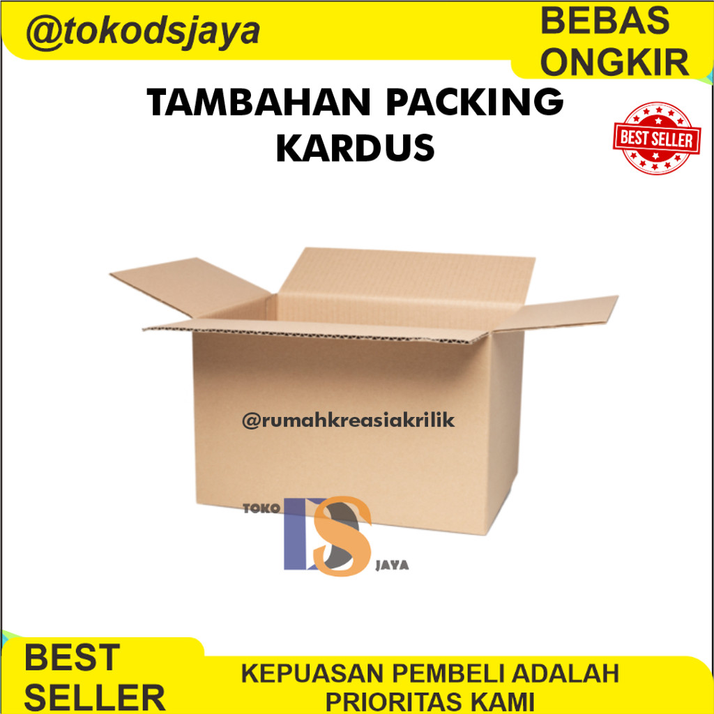 

Tambahan Packing Kardus Lebih Safety Packing Tambahan Dus