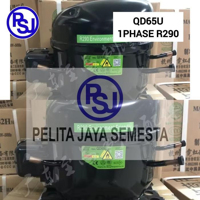 Kompresor Nihong QD65U / Compressor Kulkas QD65U / R290 / Nihong QD65 / Kompresor Freezer QD65U