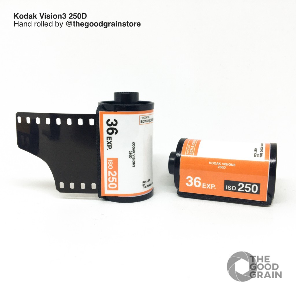 NEW Roll Film 35mm Kodak Vision 3 250D (ECN-2) FRESH 36 exposure - The Good Grain PREMIUM